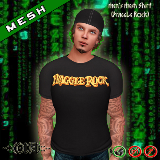 ..:: CODED ::.. Men's Mesh Shirt (Fraggle Rock)