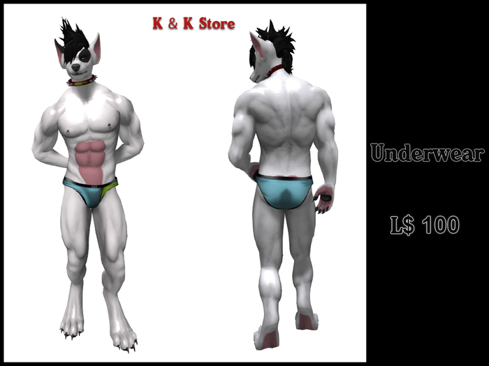 Underwear Light Blue/Light Green   .::K & K StOrE::.