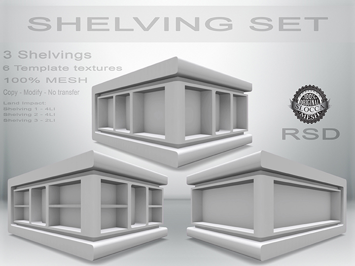 RSD - Shelvings set box