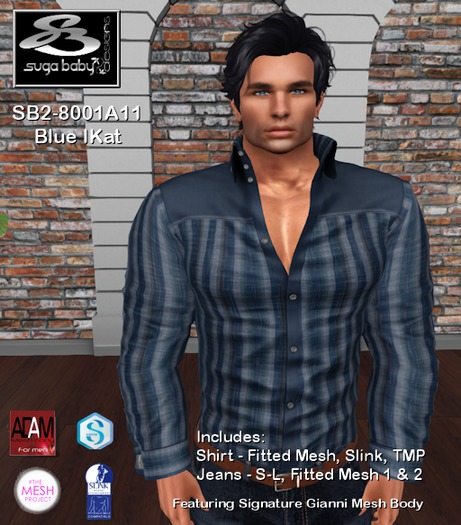 SB2-8001A11 Ikat Stripe Outfit