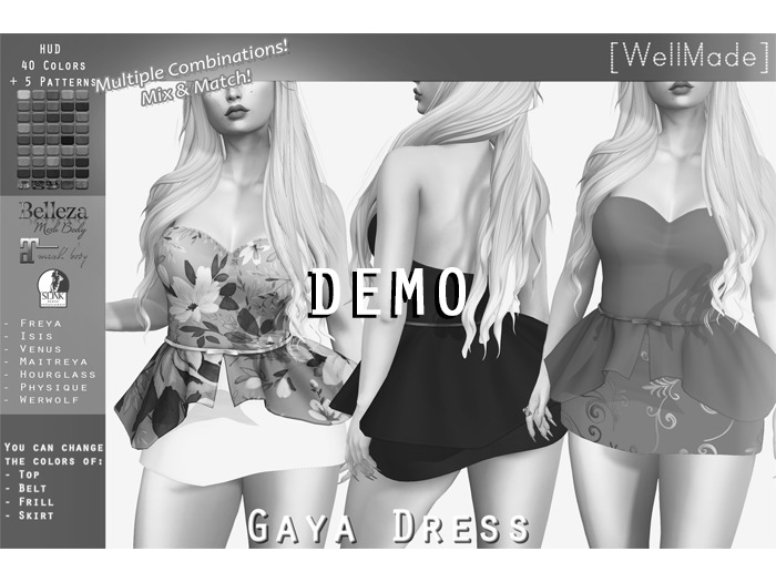 [WellMade] Gaya Dress DEMO