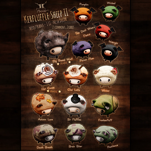 +Half-Deer+ Kerfluffle Sheep II - Hot Cocoa RARE