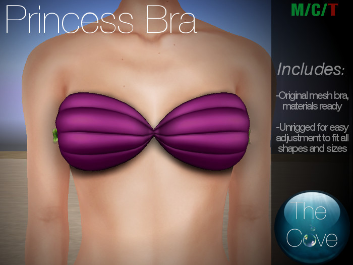 *M.C.* Princess Bra - Magenta