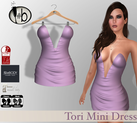 #b Tori #bubbles Pink Mini Dress