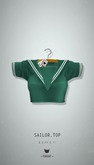 -Pixicat- Sailor.Top (Green)