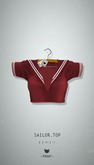 -Pixicat- Sailor.Top (Red)