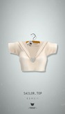-Pixicat- Sailor.Top (Cream)