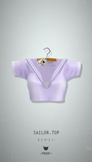 -Pixicat- Sailor.Top (Lilac)