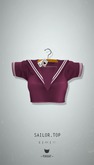 -Pixicat- Sailor.Top (Plum)