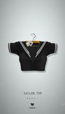 -Pixicat- Sailor.Top (Black)
