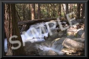 Moving Water Picture 003 WATERFALL