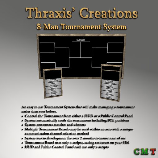 8-Man Tournament Board Set