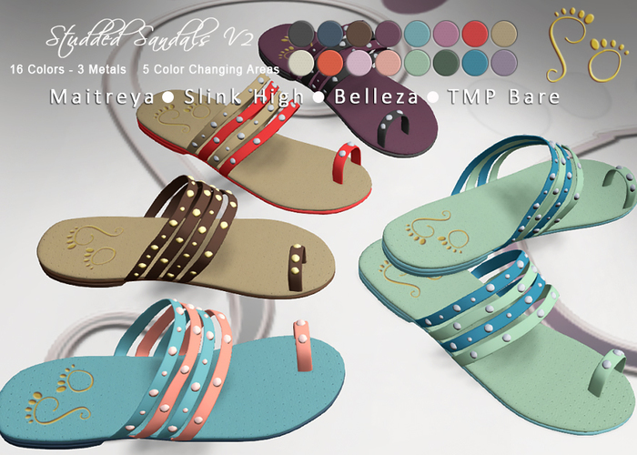 Slip - DEMO Slink Studded Sandal