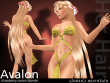 AVALON Strawberry Cream Blonde Extra Long Hair