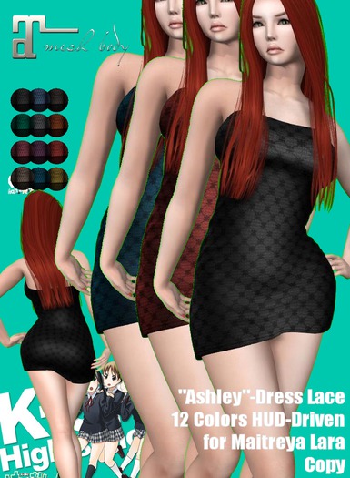 KO-H Ashley Dress Maitreya - Lace