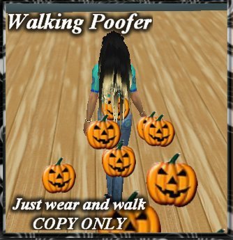 FREE walking poofer pumpkin 
