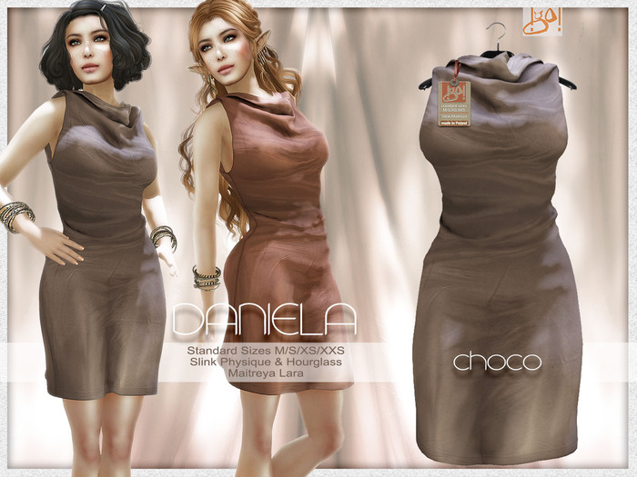!gO! Daniela dress - Choco