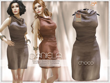 !gO! Daniela dress - Choco
