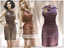 !gO! Daniela dress - Plum