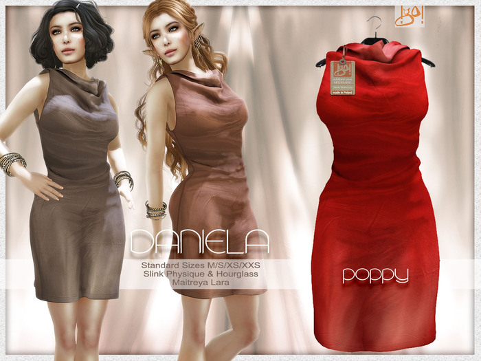 !gO! Daniela dress - Poppy