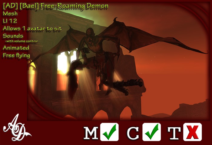 [AD] [Bael] Free-Roaming Demon BOXED