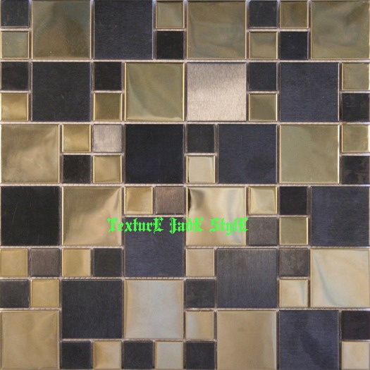 Texture Wall Inox Geometric Gold 