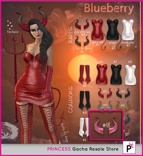 18. Blueberry / COMMON / Devil Horns - Candy