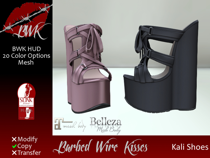 {BWK} Mesh Kali Shoes (Boxed)