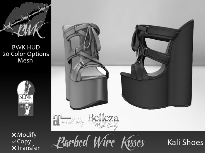 {BWK} DEMO Mesh Kali Shoes (Boxed)