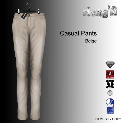 [Hang'R] Casual pants (beige)