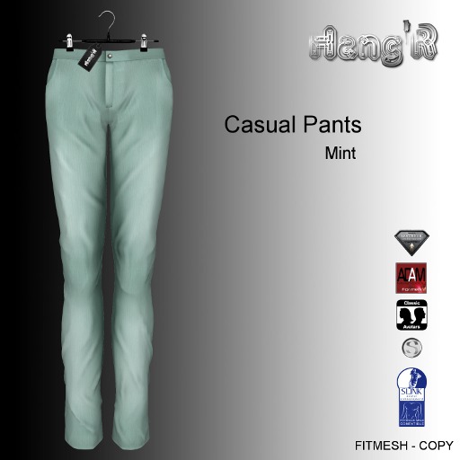 [Hang'R] Casual pants (mint)