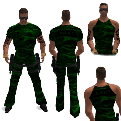 Urban Combat Green Set