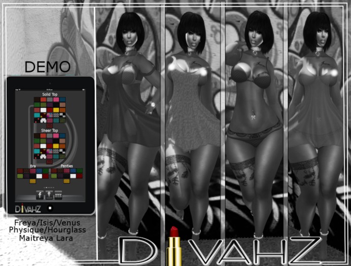 !DC! Janiva Top & Bra Set (Mesh) DEMO