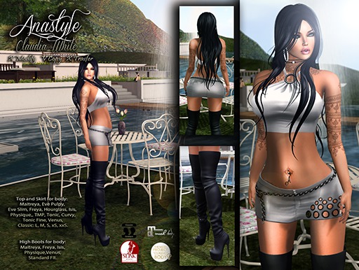AnaSTyle - CLaudia White (WEAR)*