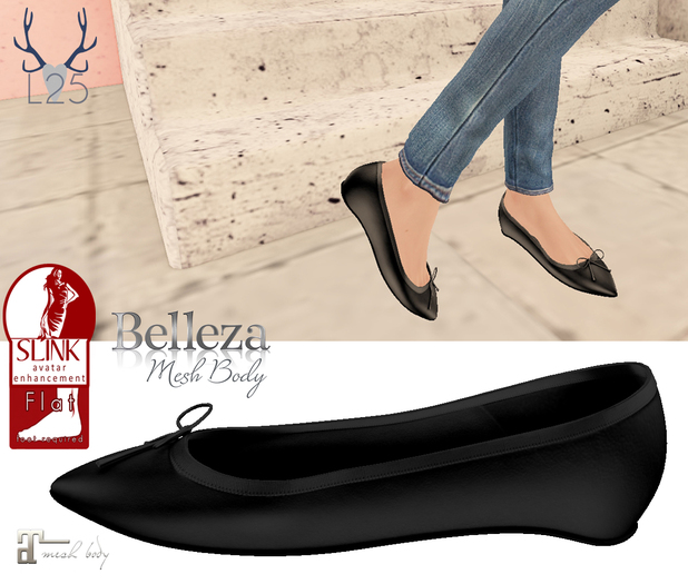 Pointed Flats (Black)