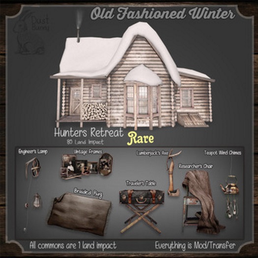 dust bunny . Old Fashioned Winter . lumberjack's axe