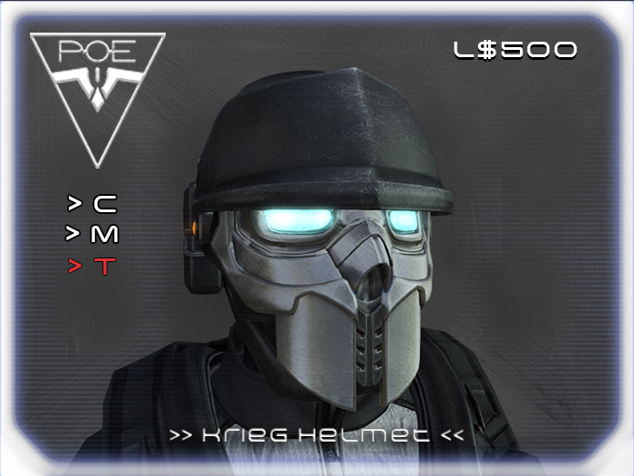 [P.0.E] - Helmet Crate