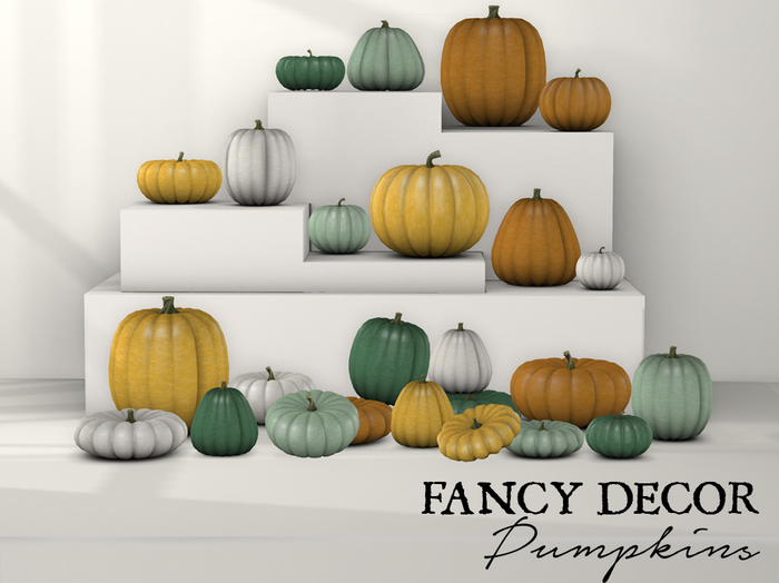 Fancy Decor: Pumpkin Fatpack