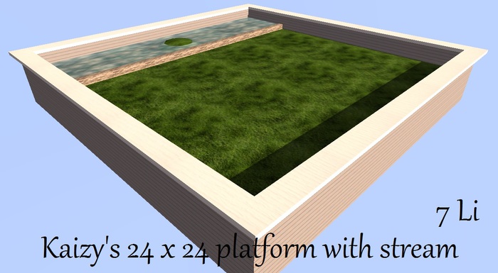 Kaizy's platform 24x24 Smoke w/stream
