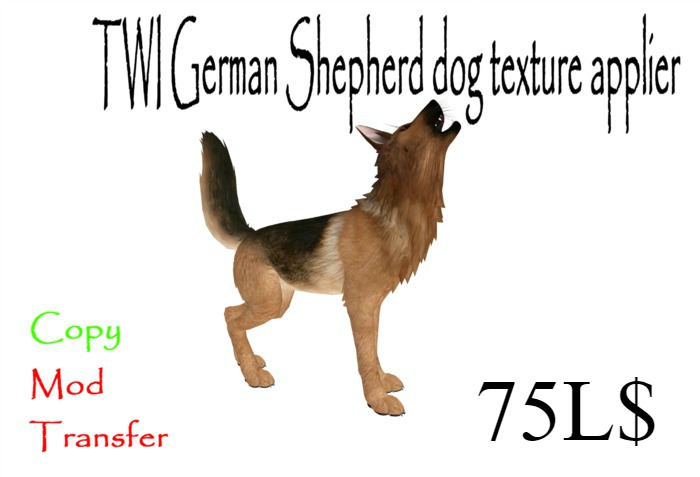 Texture Applier Kit - German Shepherd