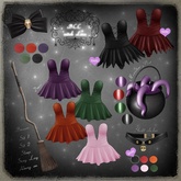 B.C.C witch Lina Dress Pumpkin XS