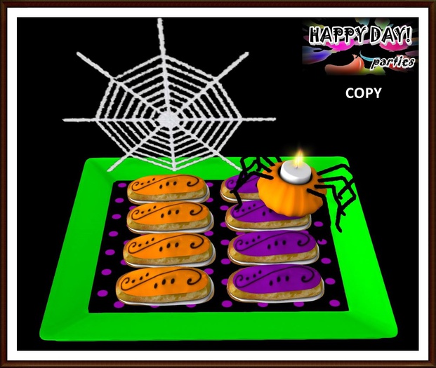 Halloween - Eclair Tray