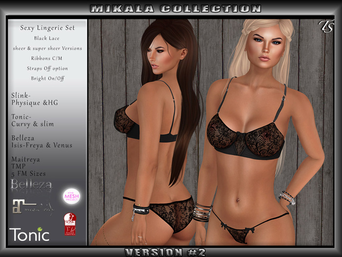 TS-Lingerie-Mikala-BlackLace #2