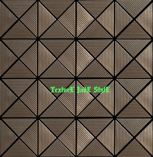 Texture Wall Geometric Brow 3D