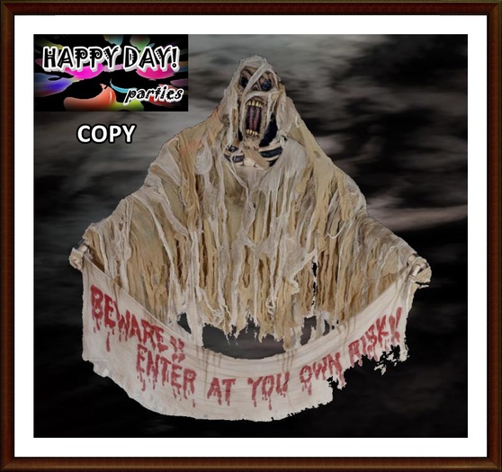 Halloween - Mummy Hovering