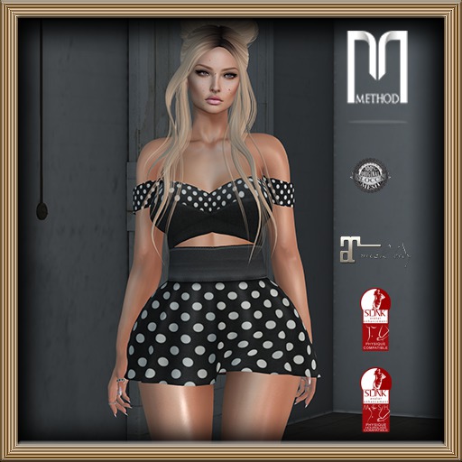 .Method. Polka Dots Mini dress_black_Maitreya_Slink_bag