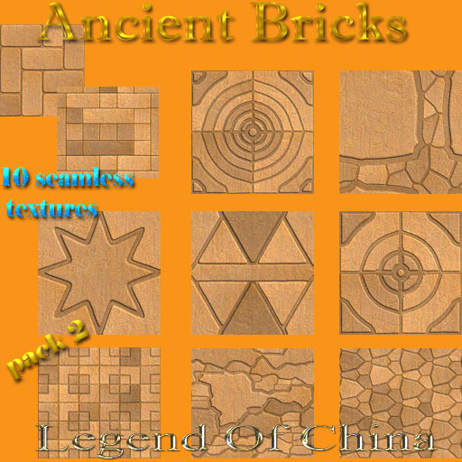 Ancient Bricks  PACK 2