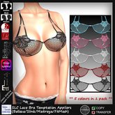 SLC Lace Bra Temptation Appliers 5 Colours