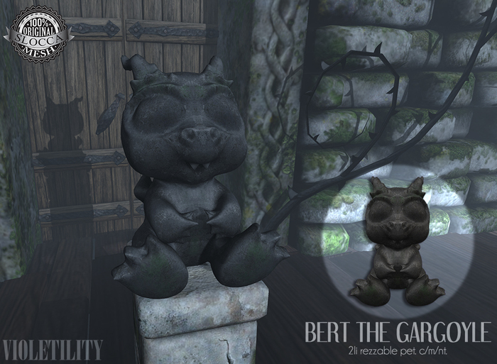 Violetility - Bert the Gargoyle