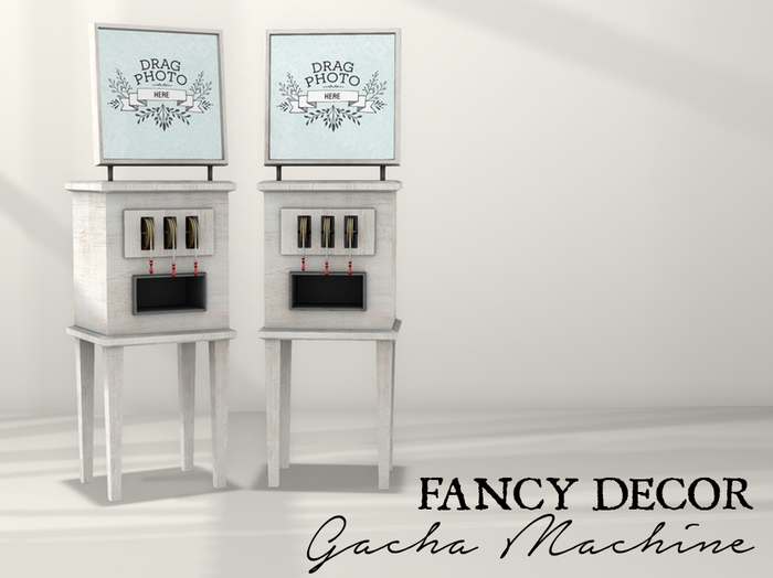 Fancy Decor: Pulley Gacha Machine